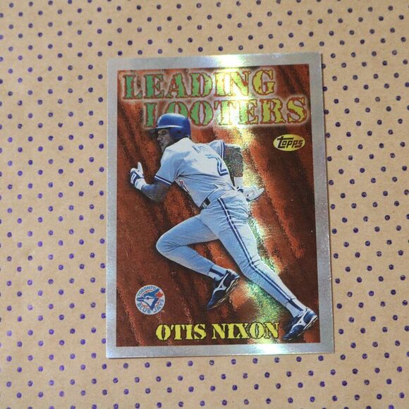 Otis Nixon SB23 Baseball Card - Picture 1 of 2